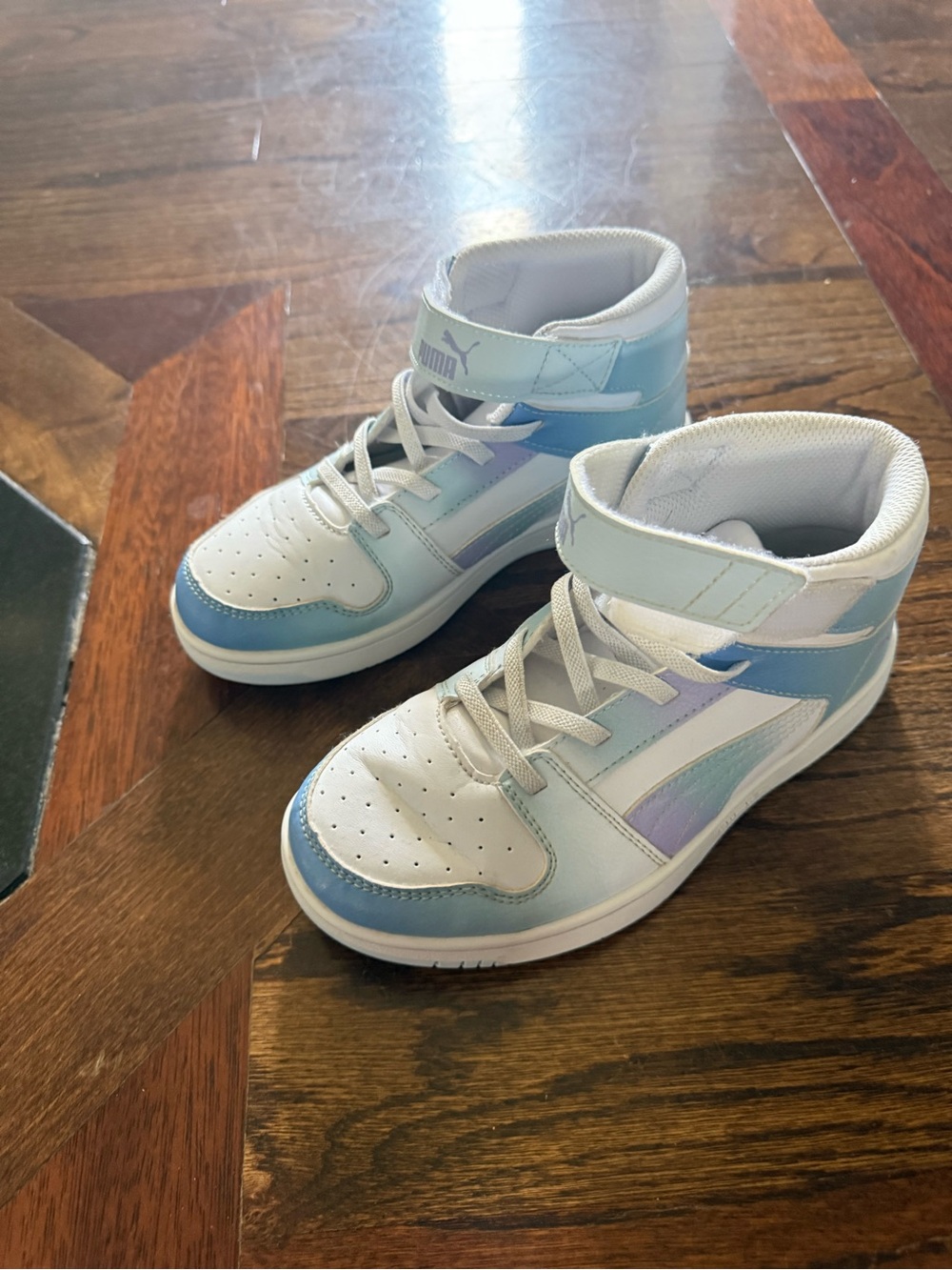 Puma Kids' Rebound Layup Euphoria HighTop Sneaker